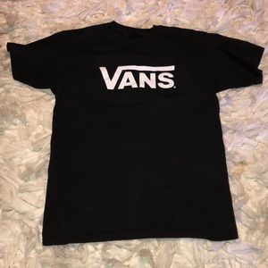 Black Vans T Shirt
